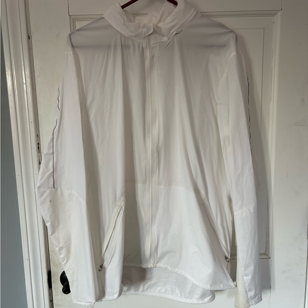 Lululemon-White Hooded Jacket
